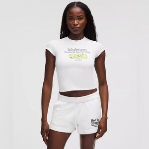 NWT Lululemon Organic Cotton Baby Tee Large